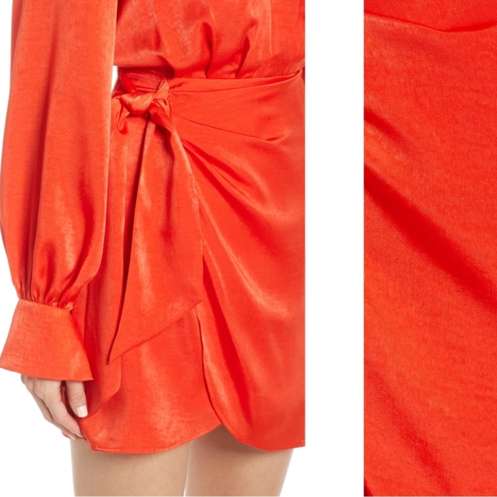 Finders Keepers 'Nightlife' Satin Dress View 5